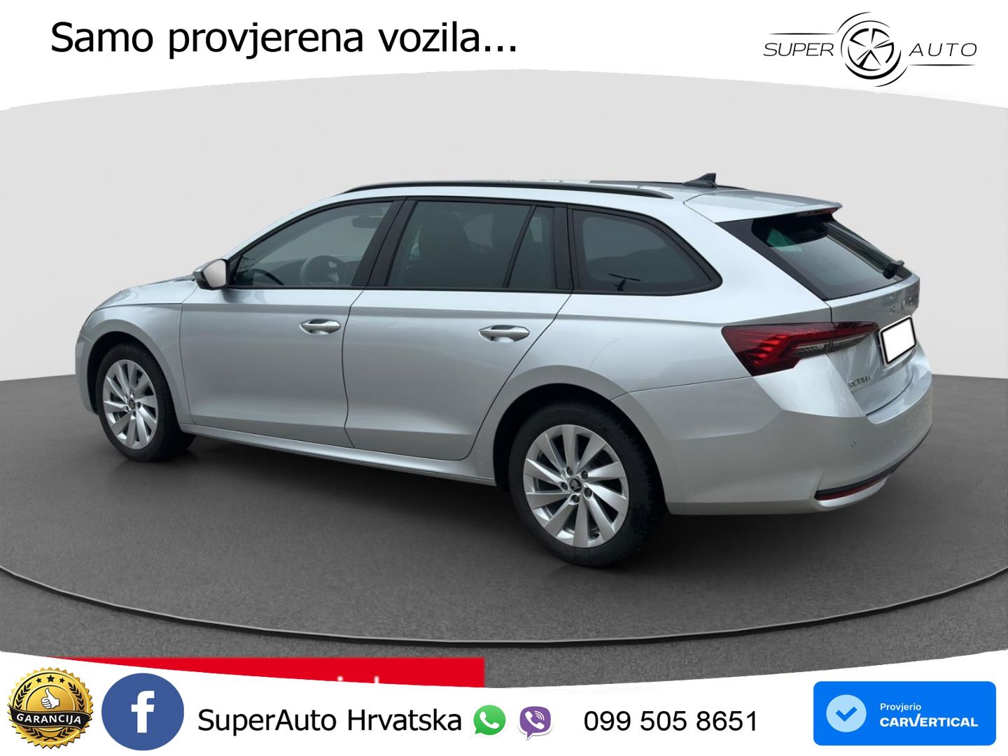 Škoda Octavia Combi 2.0 TDI (150 KS) DSG Selection LED+GR SJED+ACC