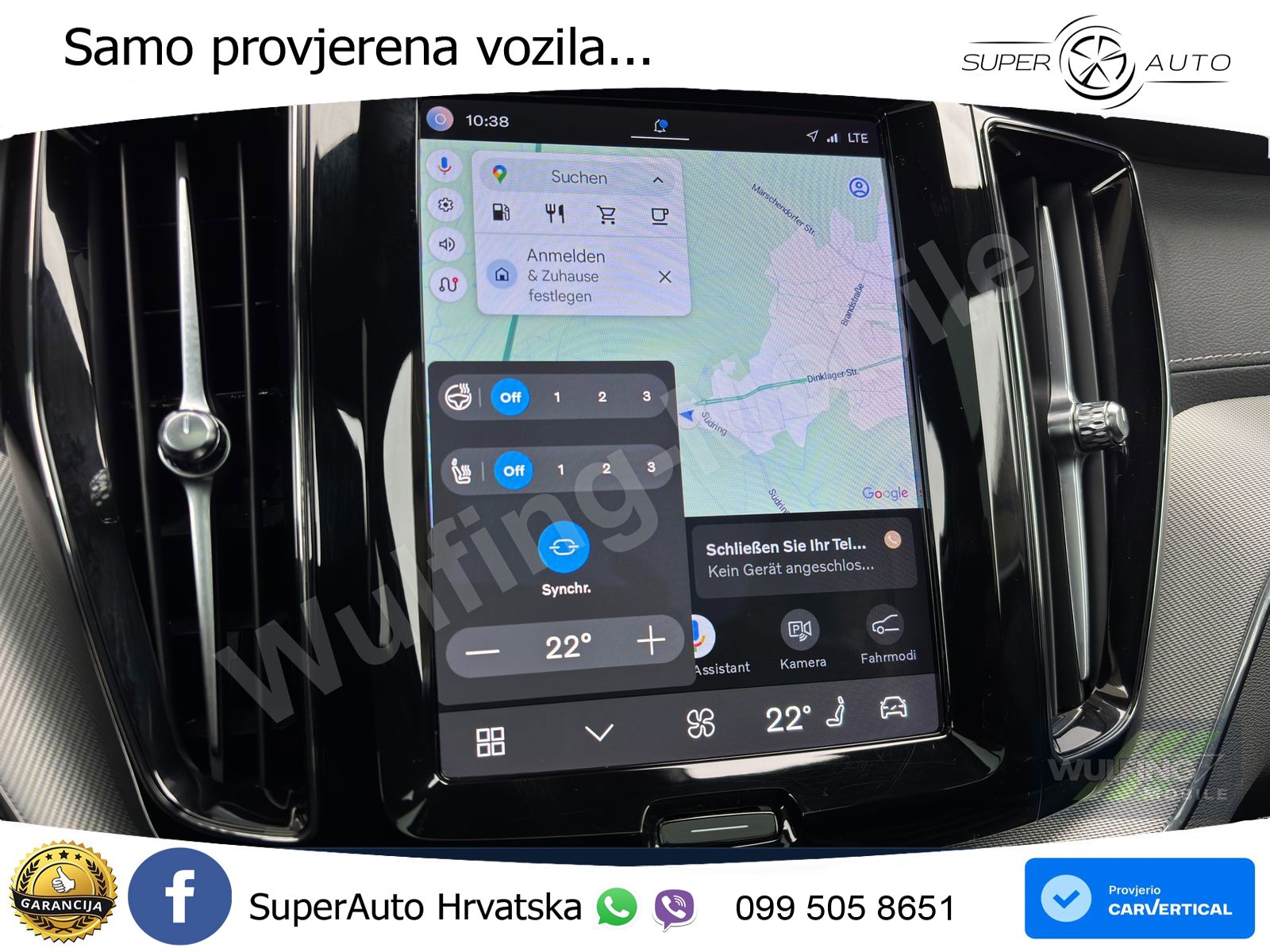 Volvo XC60 B5 Benzin AWD Geartronic ACC+HEAD+4xGR SJED+360+PANO