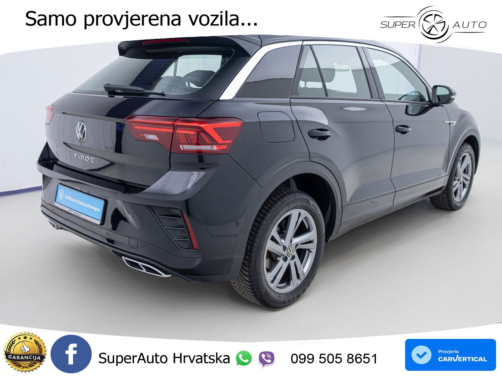 Volkswagen T-Roc I 2.0 TDI (150 KS) DSG LED+GR SJED+ACC