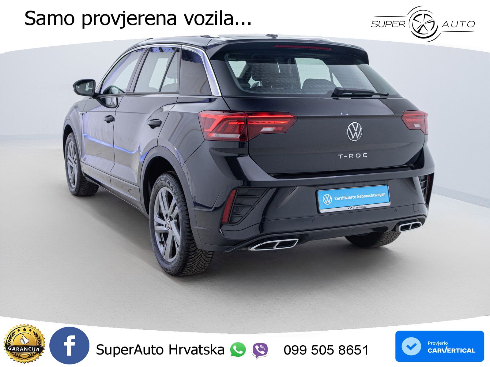 Volkswagen T-Roc I 2.0 TDI (150 KS) DSG LED+GR SJED+ACC