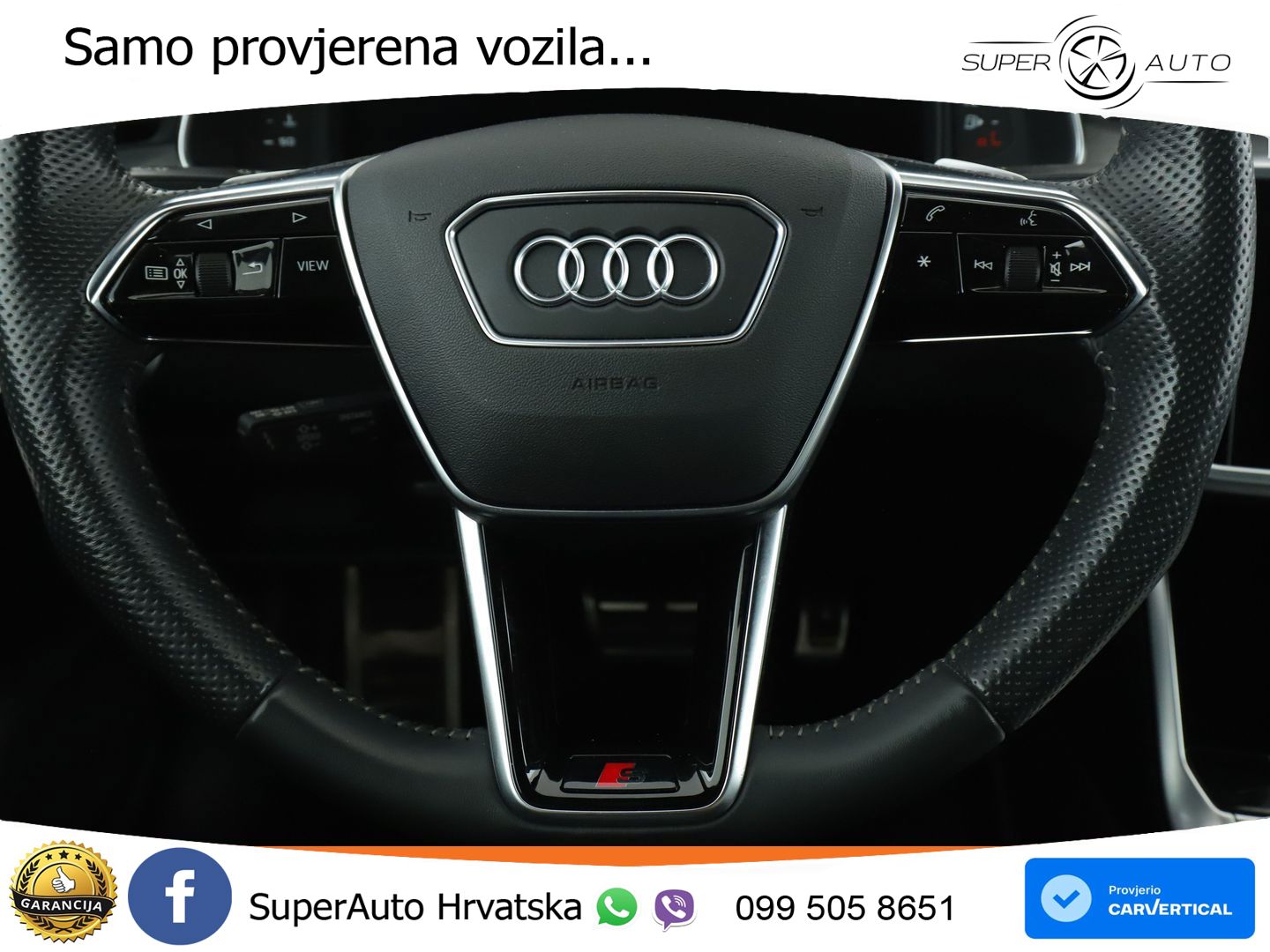 Audi A6 55 TFSI V6 (340 KS) quattro S tronic S line MATRIX+GR SJED+KAM