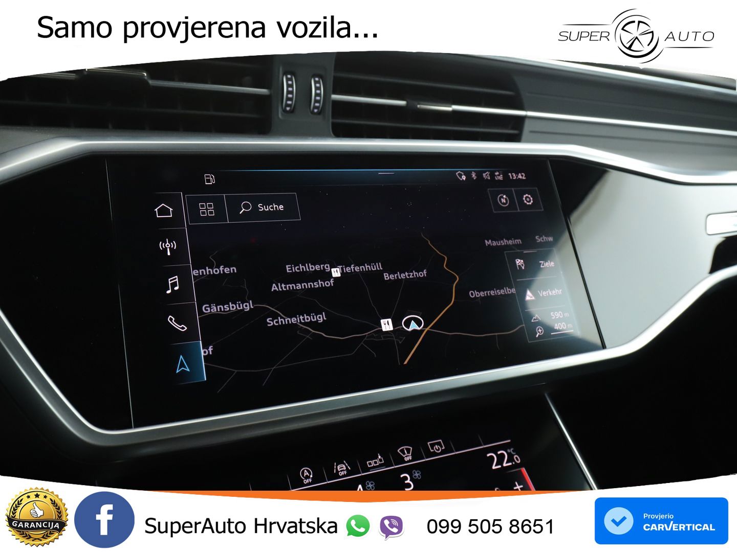 Audi A6 55 TFSI V6 (340 KS) quattro S tronic S line MATRIX+GR SJED+KAM