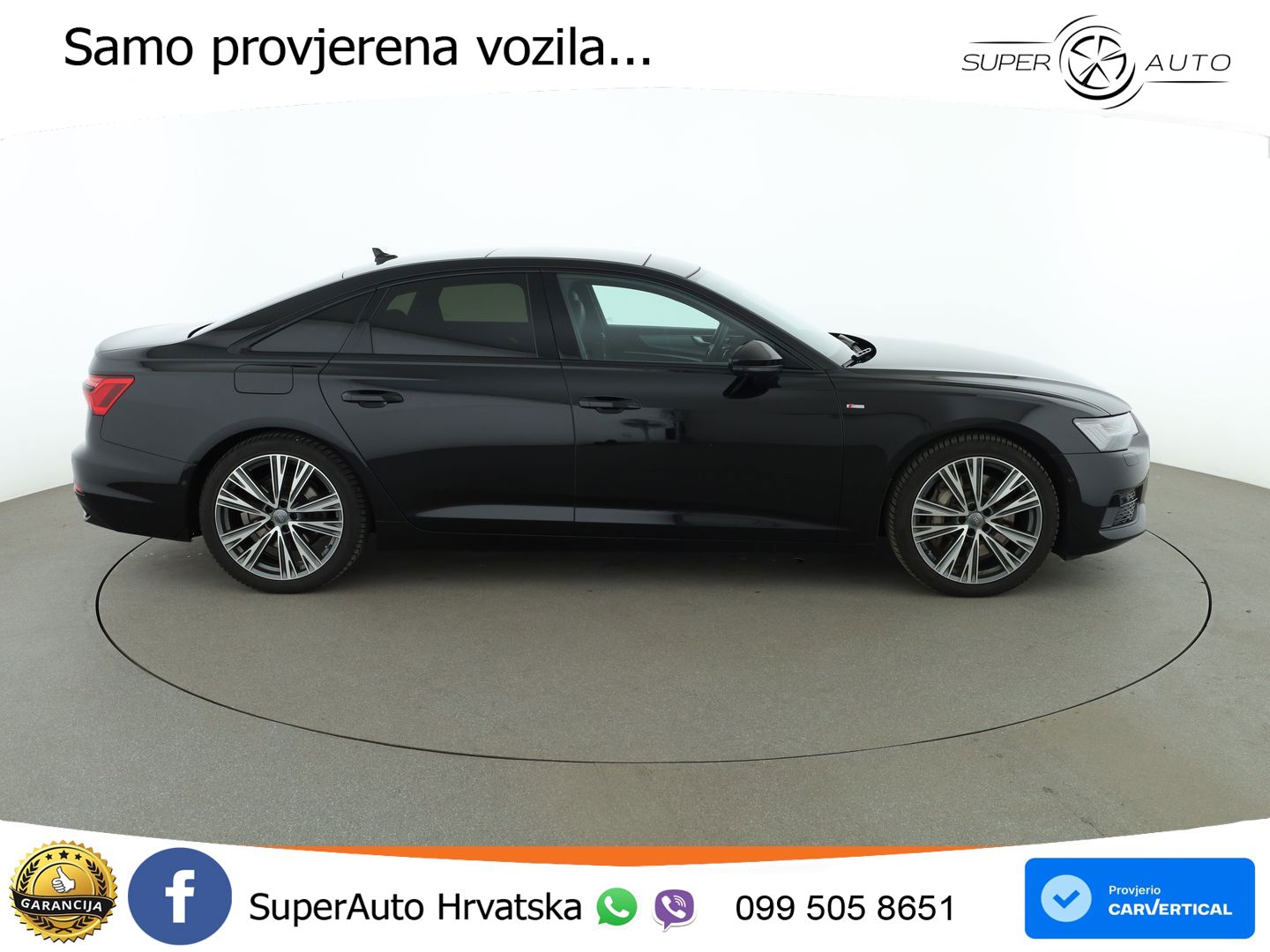 Audi A6 55 TFSI V6 (340 KS) quattro S tronic S line MATRIX+GR SJED+KAM