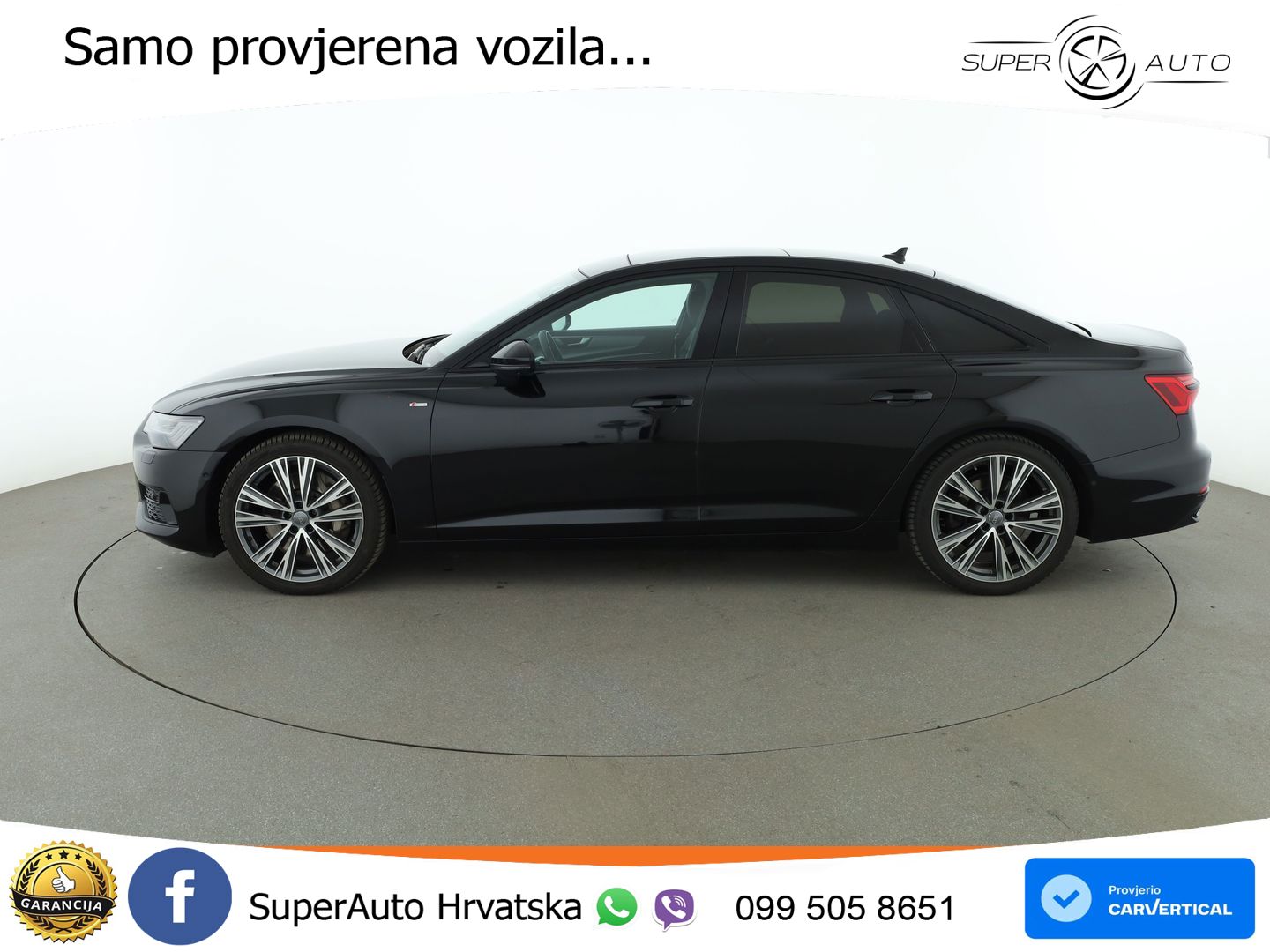 Audi A6 55 TFSI V6 (340 KS) quattro S tronic S line MATRIX+GR SJED+KAM