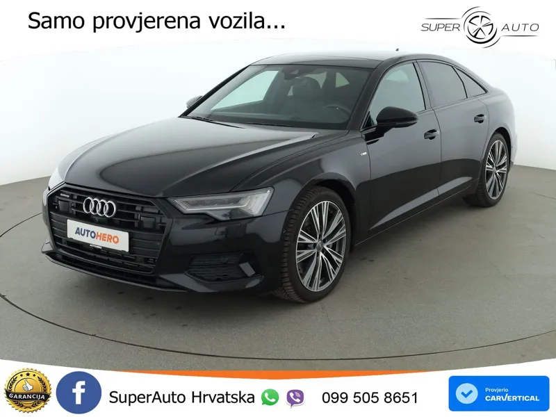 Audi A6 55 TFSI V6 (340 KS) quattro S tronic S line MATRIX+GR SJED+KAM