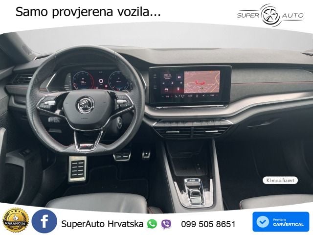 Škoda Octavia Combi RS 2.0 TDI (200 KS) 4x4 DSG LED+GR SJED+ACC