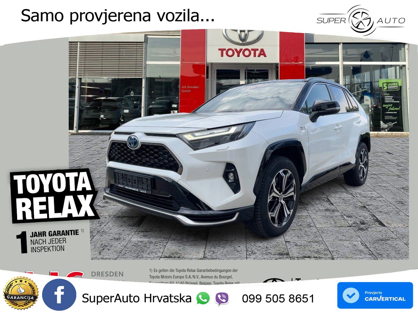 Toyota RAV4 2.5 (306 KS) Hybrid AWD-i eCVT Style LED+GR SJED+ACC