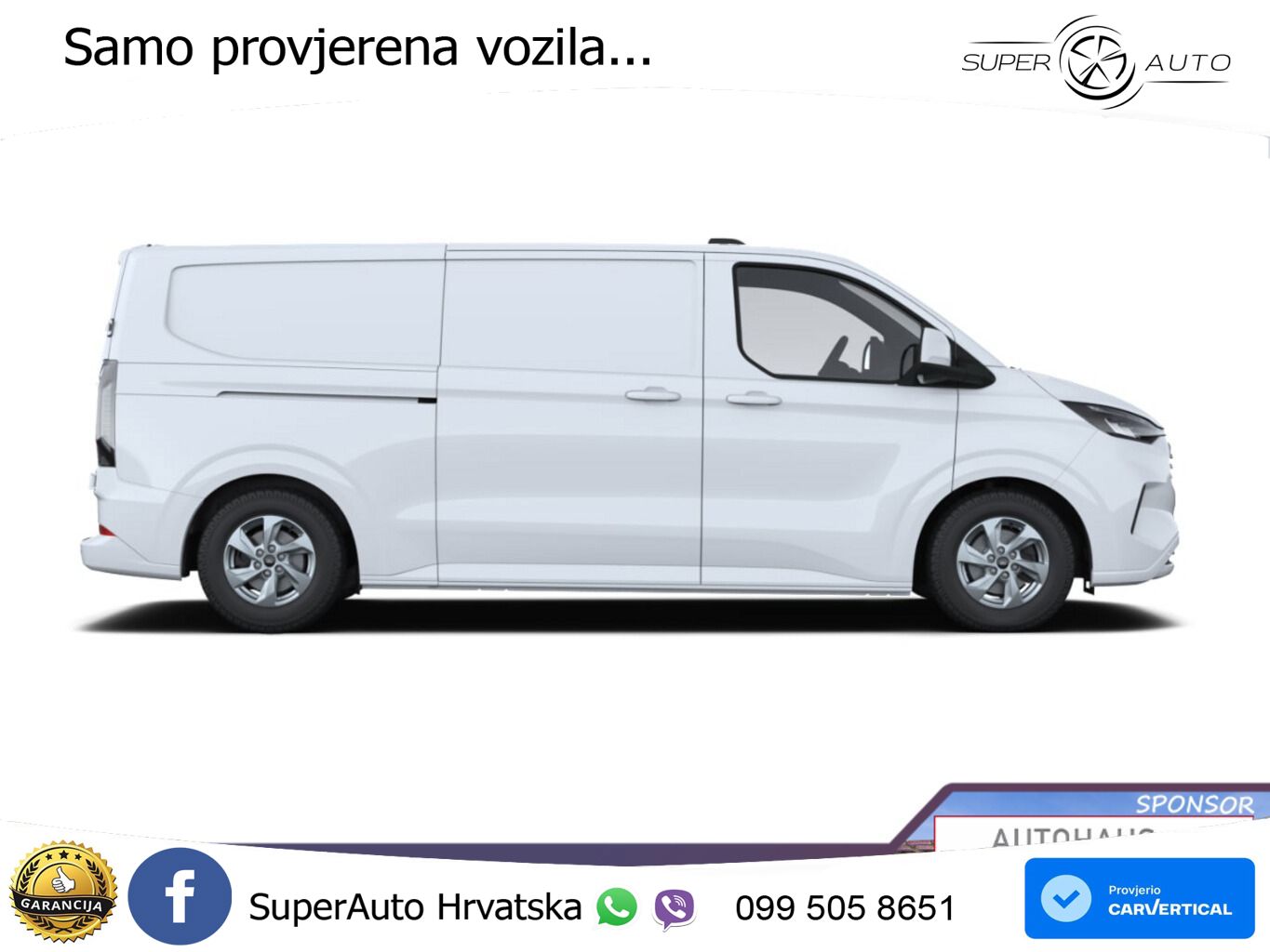 Ford Transit Custom Limited 320L2 AHK LED UVP-41%* 150 KS