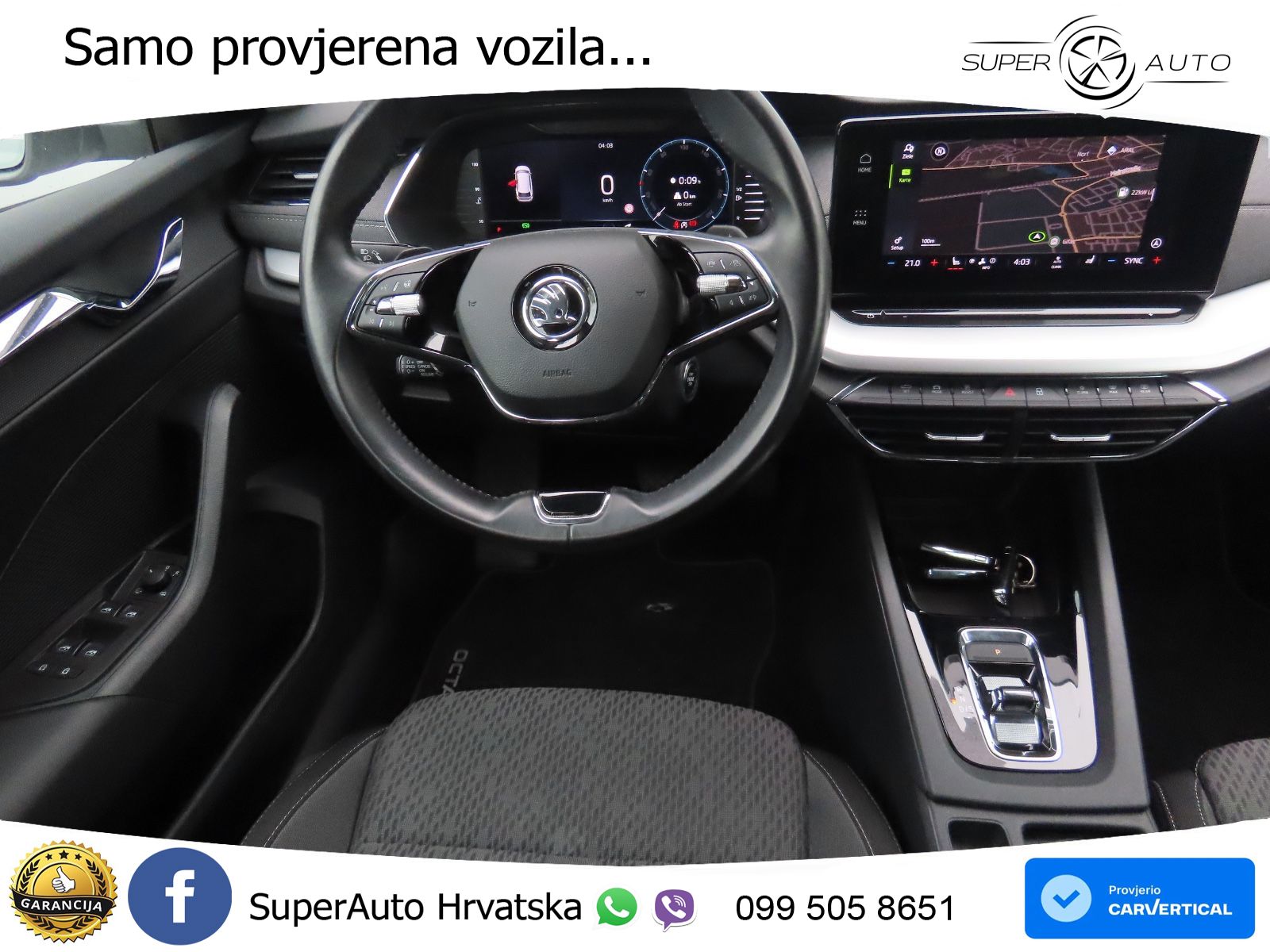 Škoda Octavia Combi 2.0 TDI (150 KS) DSG LED+GR SJED+ACC