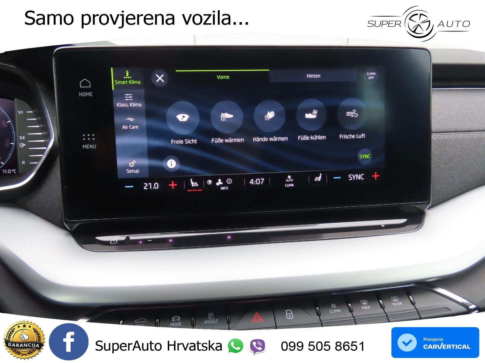 Škoda Octavia Combi 2.0 TDI (150 KS) DSG LED+GR SJED+ACC