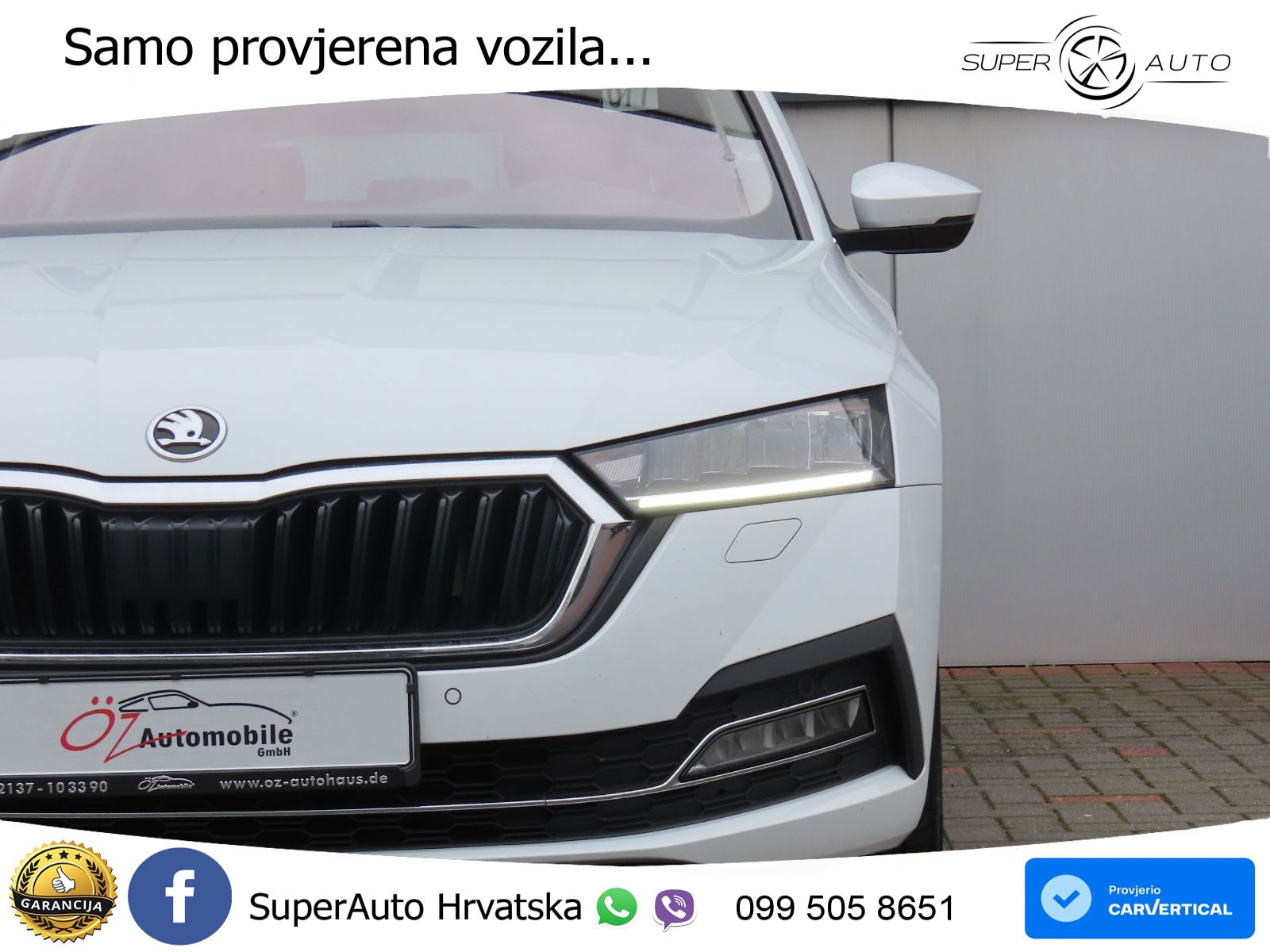 Škoda Octavia Combi 2.0 TDI (150 KS) DSG LED+GR SJED+ACC