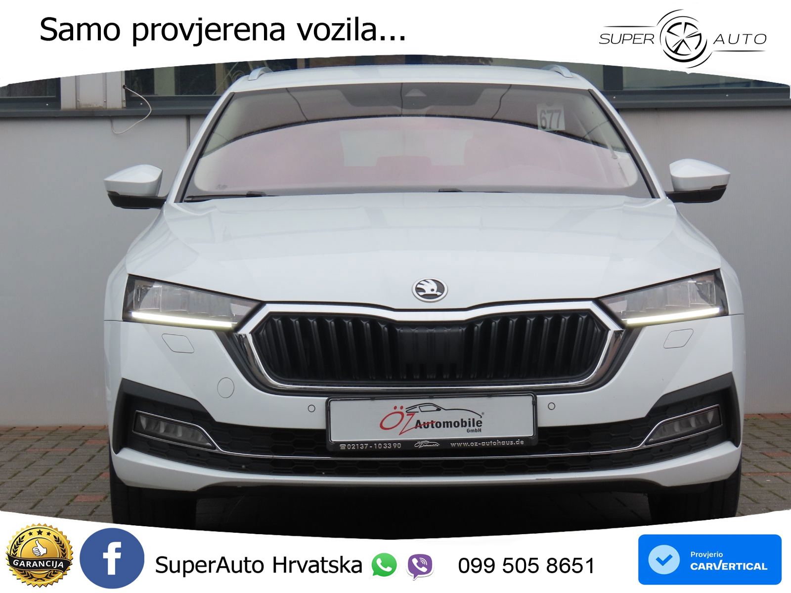 Škoda Octavia Combi 2.0 TDI (150 KS) DSG LED+GR SJED+ACC