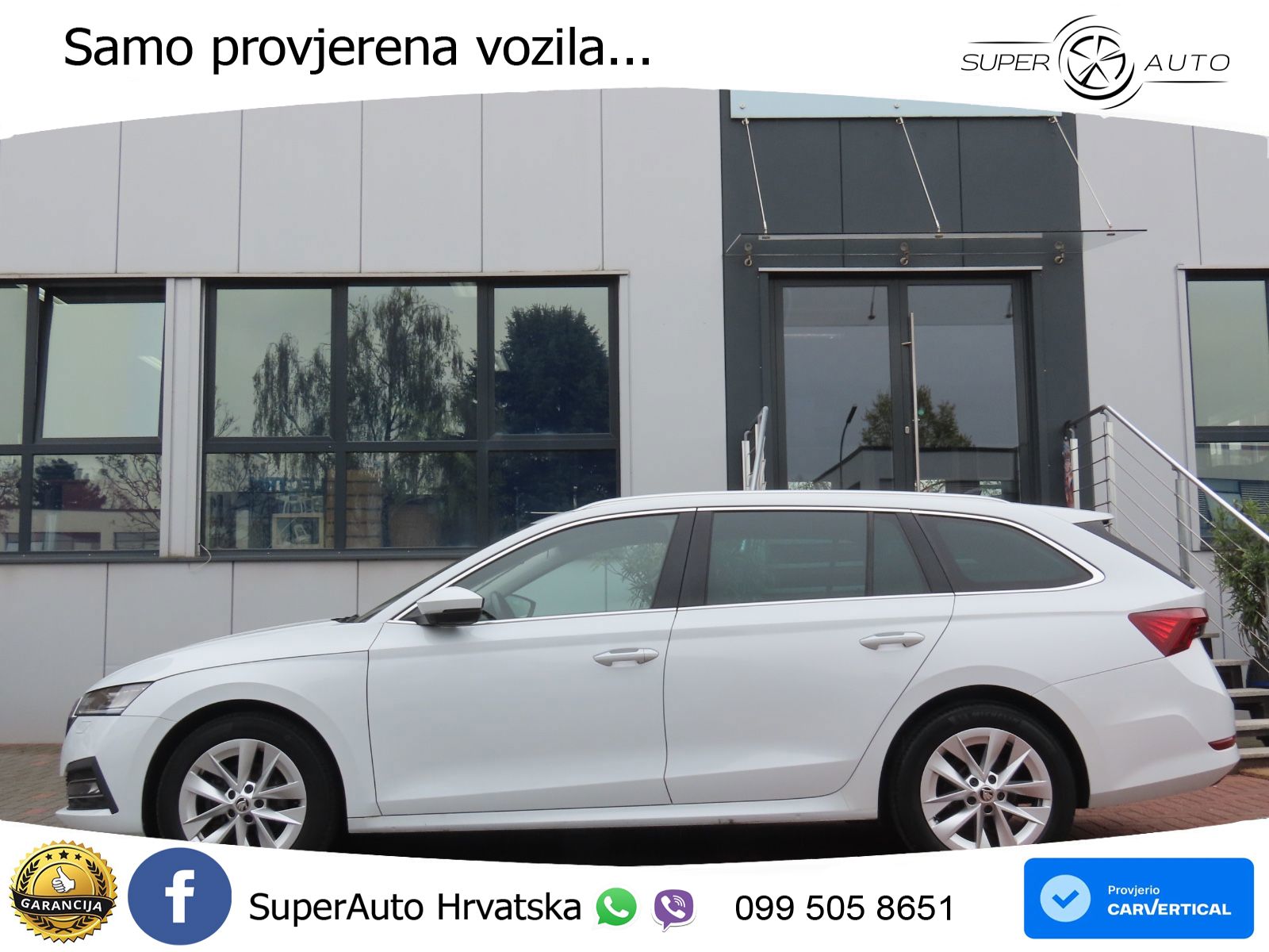 Škoda Octavia Combi 2.0 TDI (150 KS) DSG LED+GR SJED+ACC