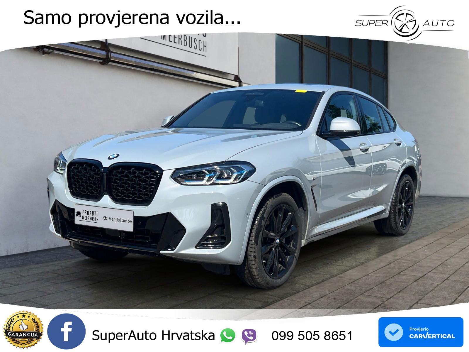 BMW X4 30d (286 KS) xDrive Steptronic M Sport LED+GR SJED+ACC