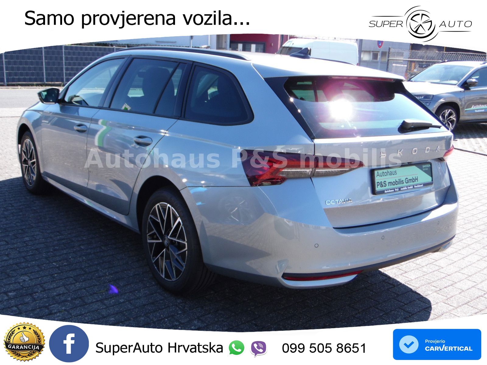 Škoda Octavia Combi 1.5 TSI (150 KS) DSG LED+GR SJED+ACC