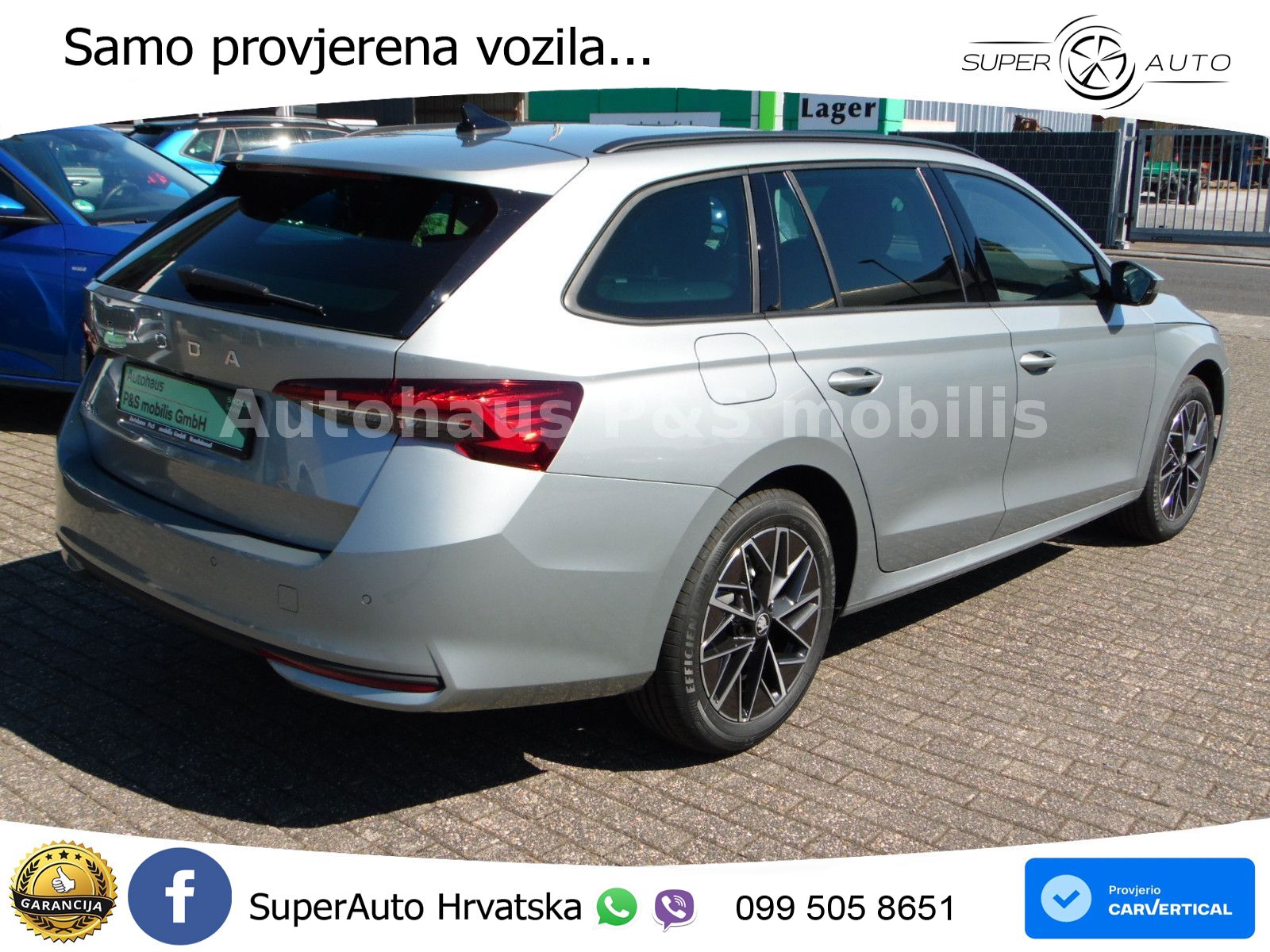 Škoda Octavia Combi 1.5 TSI (150 KS) DSG LED+GR SJED+ACC