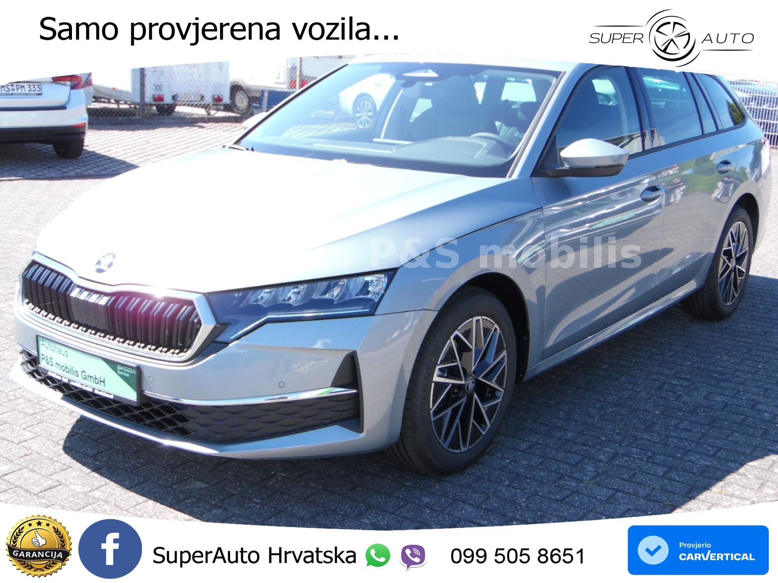 Škoda Octavia Combi 1.5 TSI (150 KS) DSG LED+GR SJED+ACC