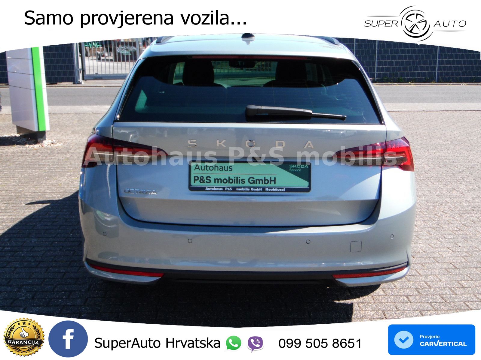 Škoda Octavia Combi 1.5 TSI (150 KS) DSG LED+GR SJED+ACC