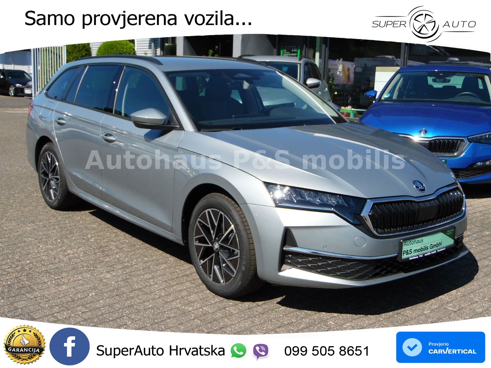 Škoda Octavia Combi 1.5 TSI (150 KS) DSG LED+GR SJED+ACC
