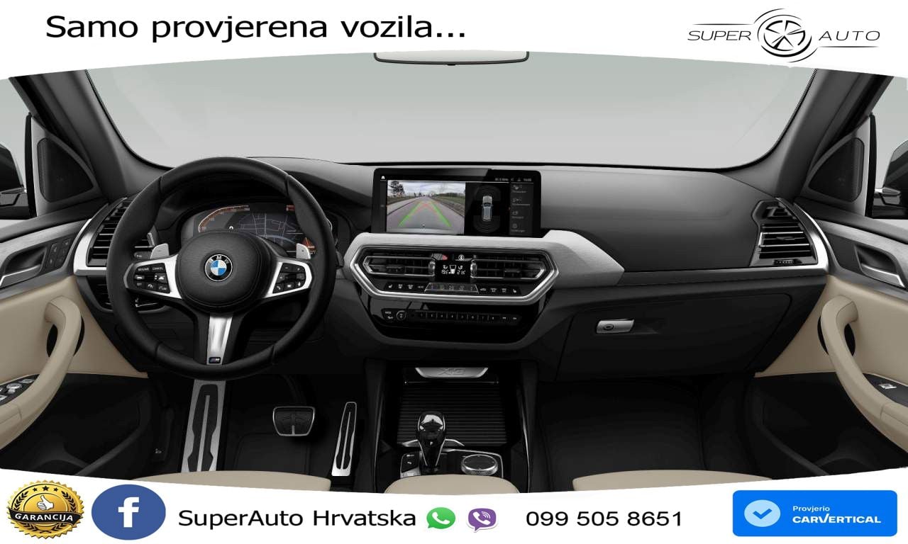BMW X3 30d xDrive Steptronic M Sport LED+GR SJED+ACC