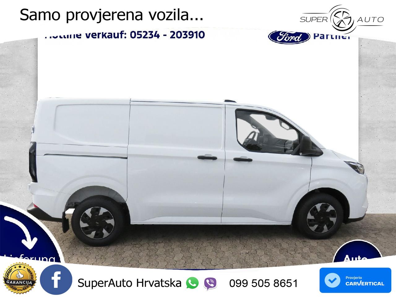 Ford Transit Custom Kasten 320 L1 Trend FWD Plug-in H 232 KS