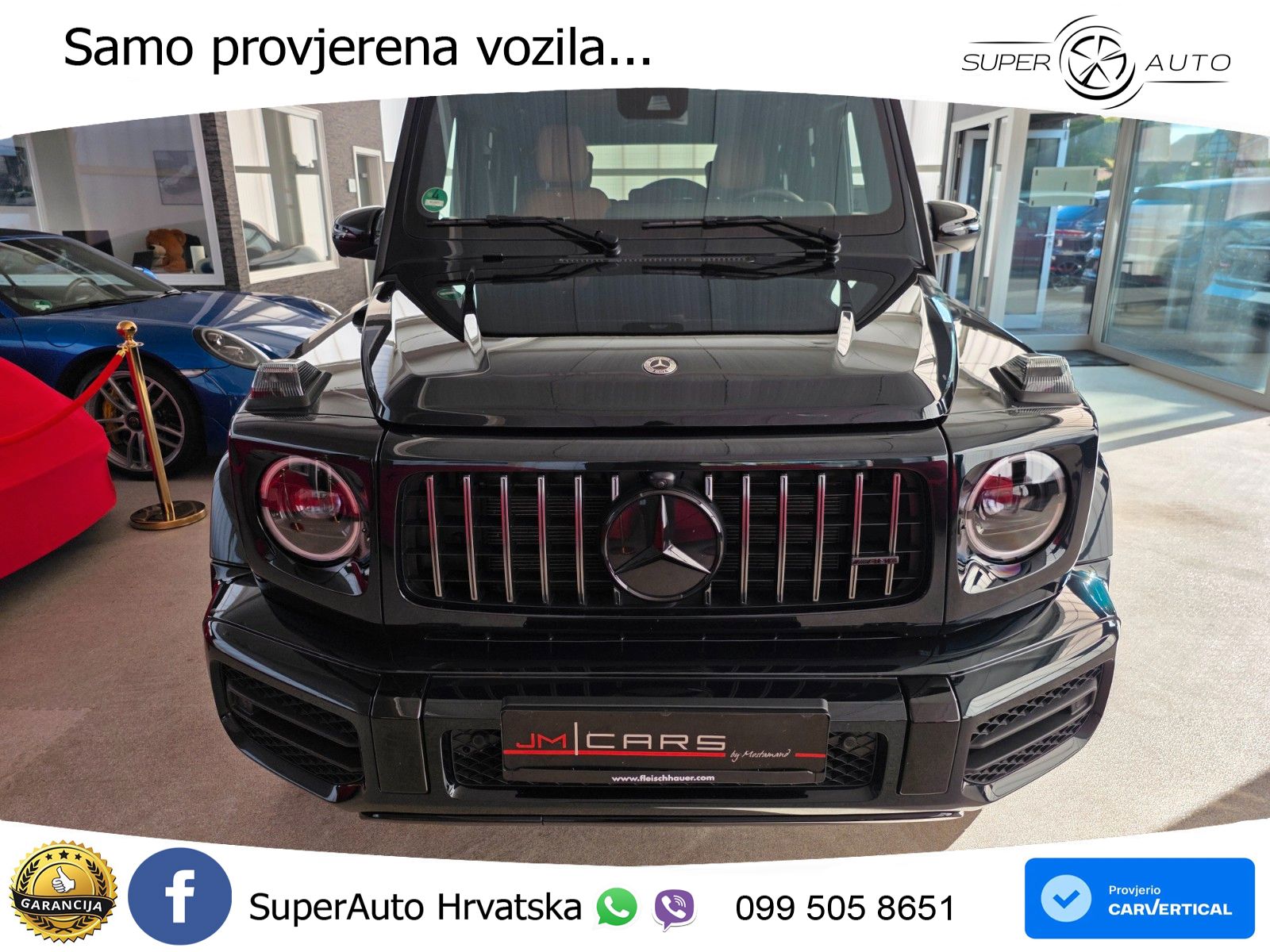 Mercedes AMG G 63 Long V8 (585 KS) 4MATIC 9G-TRONIC AMG SPEEDSHIFT TCT Superior LED+GR SJED+ACC