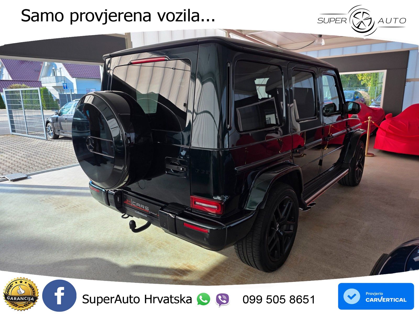Mercedes AMG G 63 Long V8 (585 KS) 4MATIC 9G-TRONIC AMG SPEEDSHIFT TCT Superior LED+GR SJED+ACC