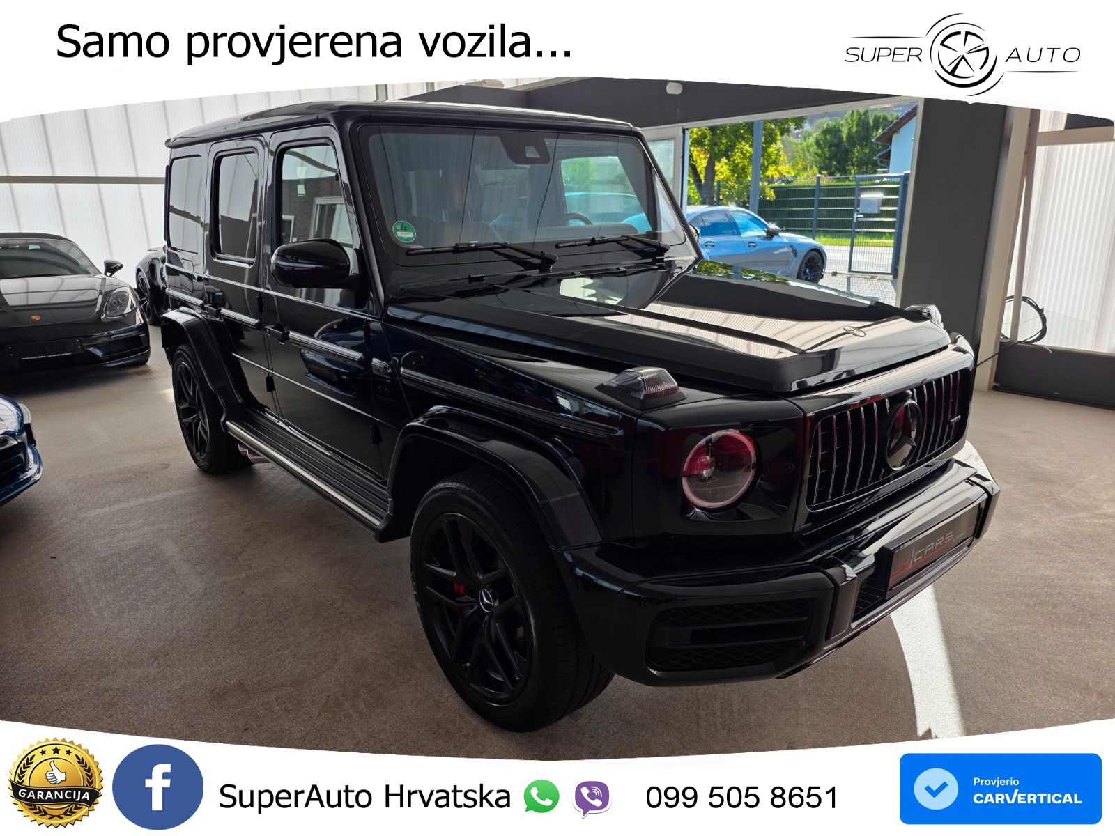Mercedes AMG G 63 Long V8 (585 KS) 4MATIC 9G-TRONIC AMG SPEEDSHIFT TCT Superior LED+GR SJED+ACC