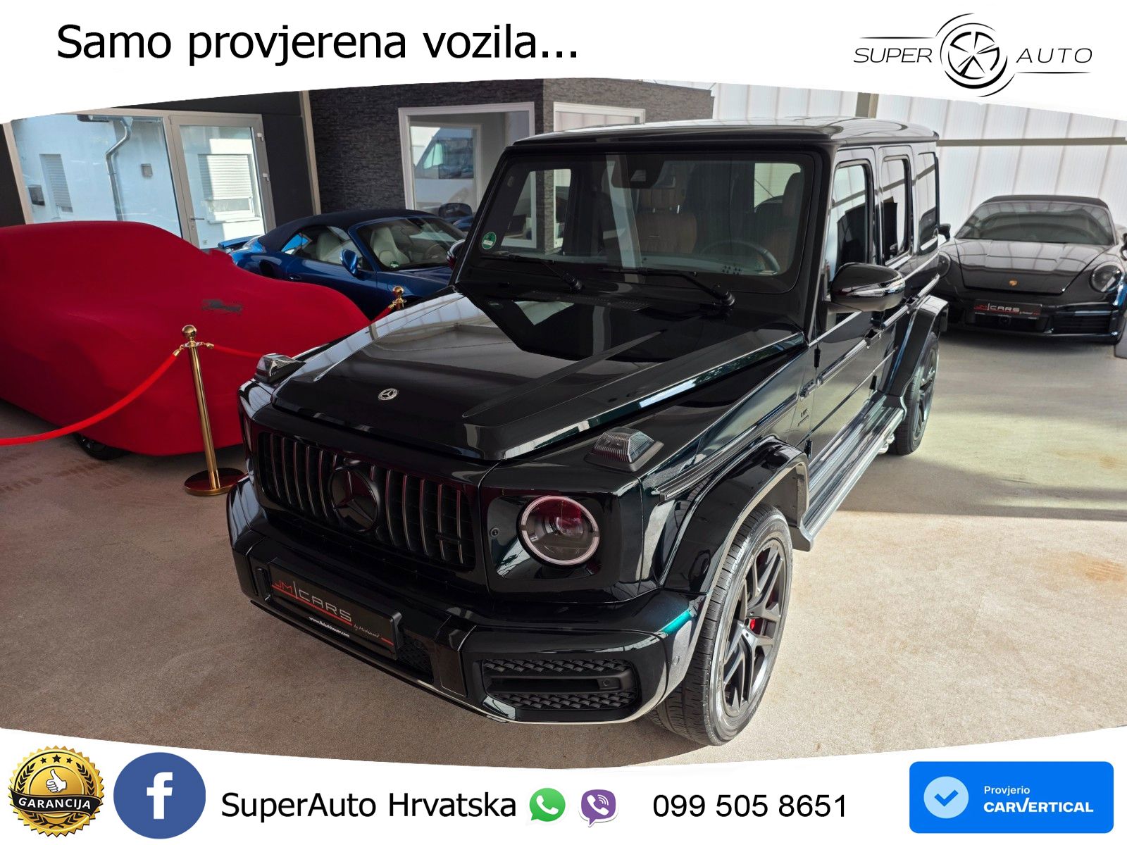 Mercedes AMG G 63 Long V8 (585 KS) 4MATIC 9G-TRONIC AMG SPEEDSHIFT TCT Superior LED+GR SJED+ACC
