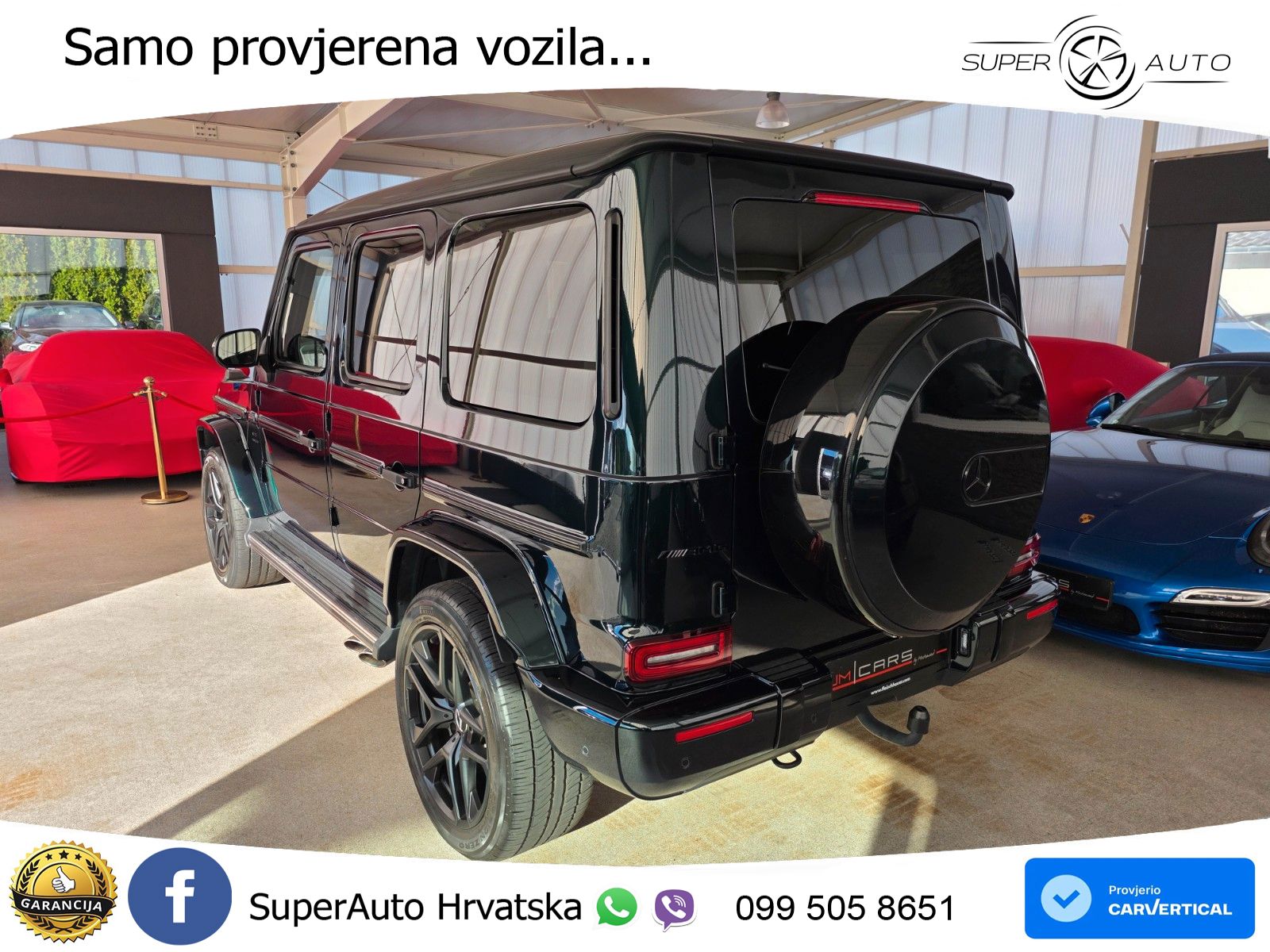 Mercedes AMG G 63 Long V8 (585 KS) 4MATIC 9G-TRONIC AMG SPEEDSHIFT TCT Superior LED+GR SJED+ACC