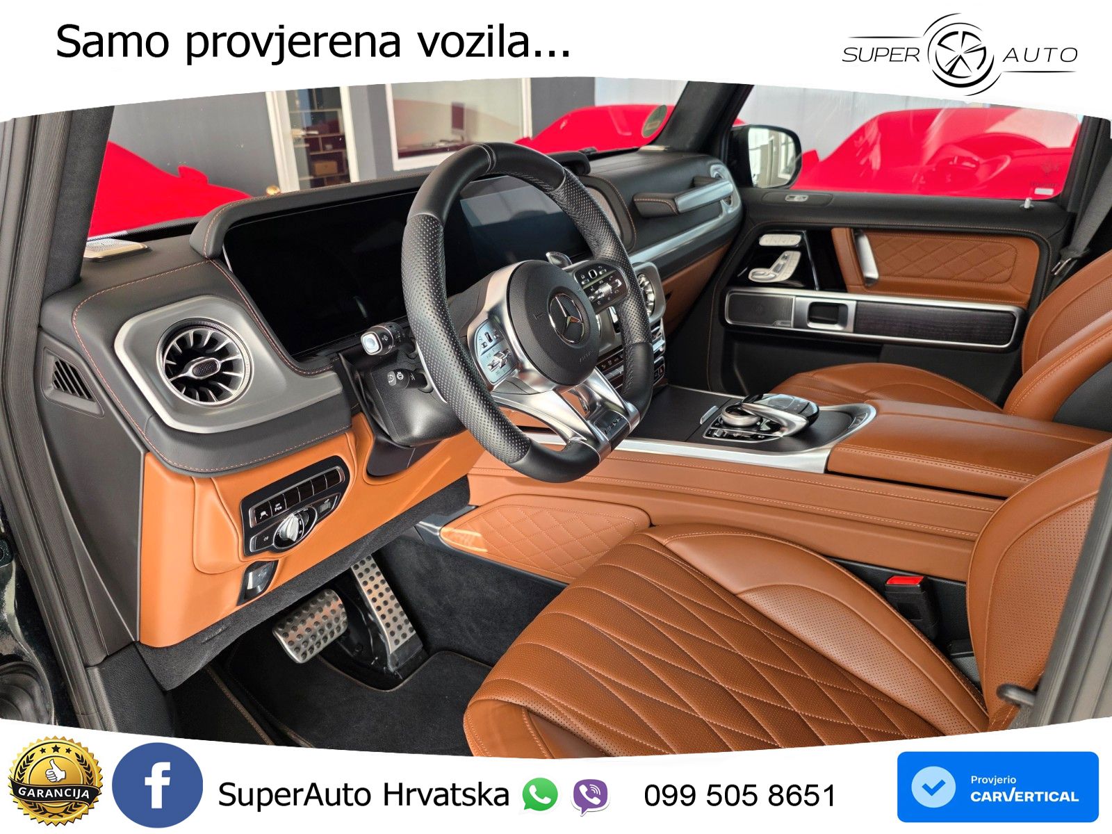 Mercedes AMG G 63 Long V8 (585 KS) 4MATIC 9G-TRONIC AMG SPEEDSHIFT TCT Superior LED+GR SJED+ACC