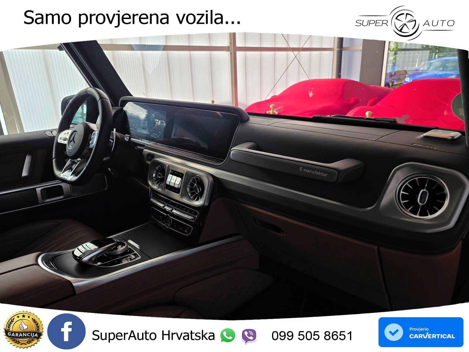 Mercedes AMG G 63 Long V8 (585 KS) 4MATIC 9G-TRONIC AMG SPEEDSHIFT TCT Superior LED+GR SJED+ACC