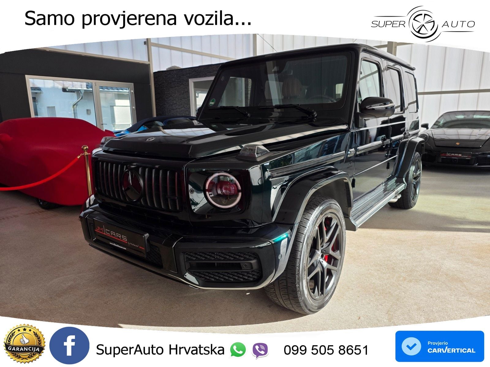Mercedes AMG G 63 Long V8 (585 KS) 4MATIC 9G-TRONIC AMG SPEEDSHIFT TCT Superior LED+GR SJED+ACC