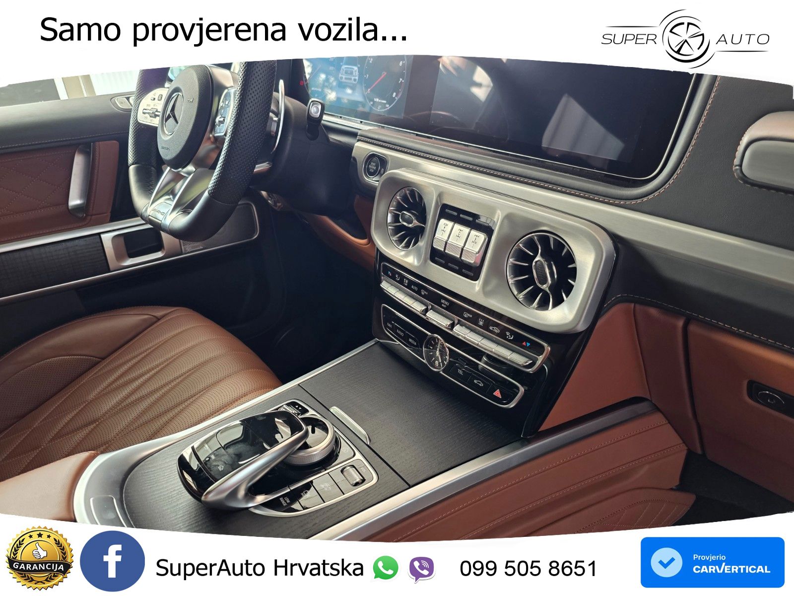 Mercedes AMG G 63 Long V8 (585 KS) 4MATIC 9G-TRONIC AMG SPEEDSHIFT TCT Superior LED+GR SJED+ACC