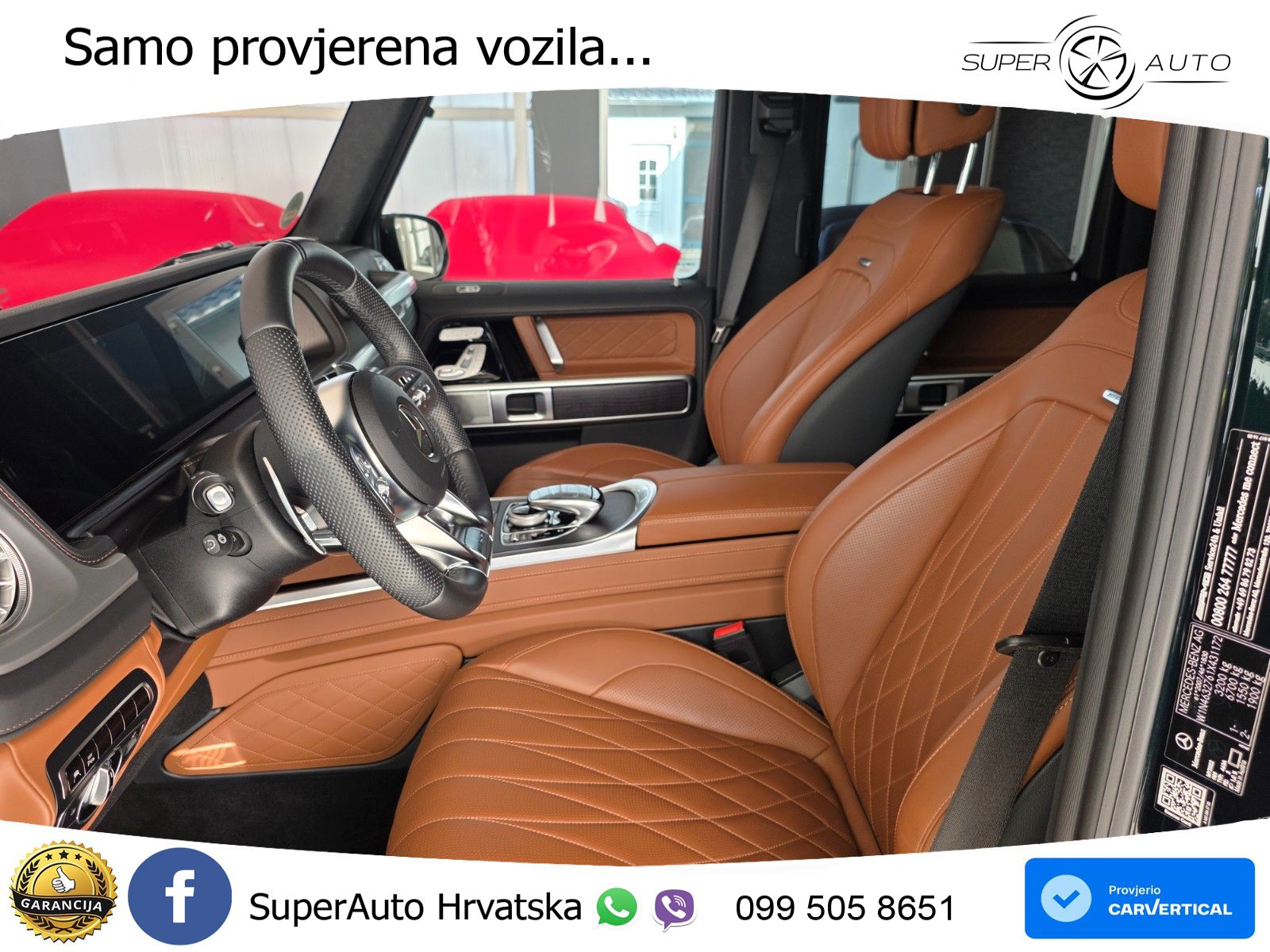 Mercedes AMG G 63 Long V8 (585 KS) 4MATIC 9G-TRONIC AMG SPEEDSHIFT TCT Superior LED+GR SJED+ACC