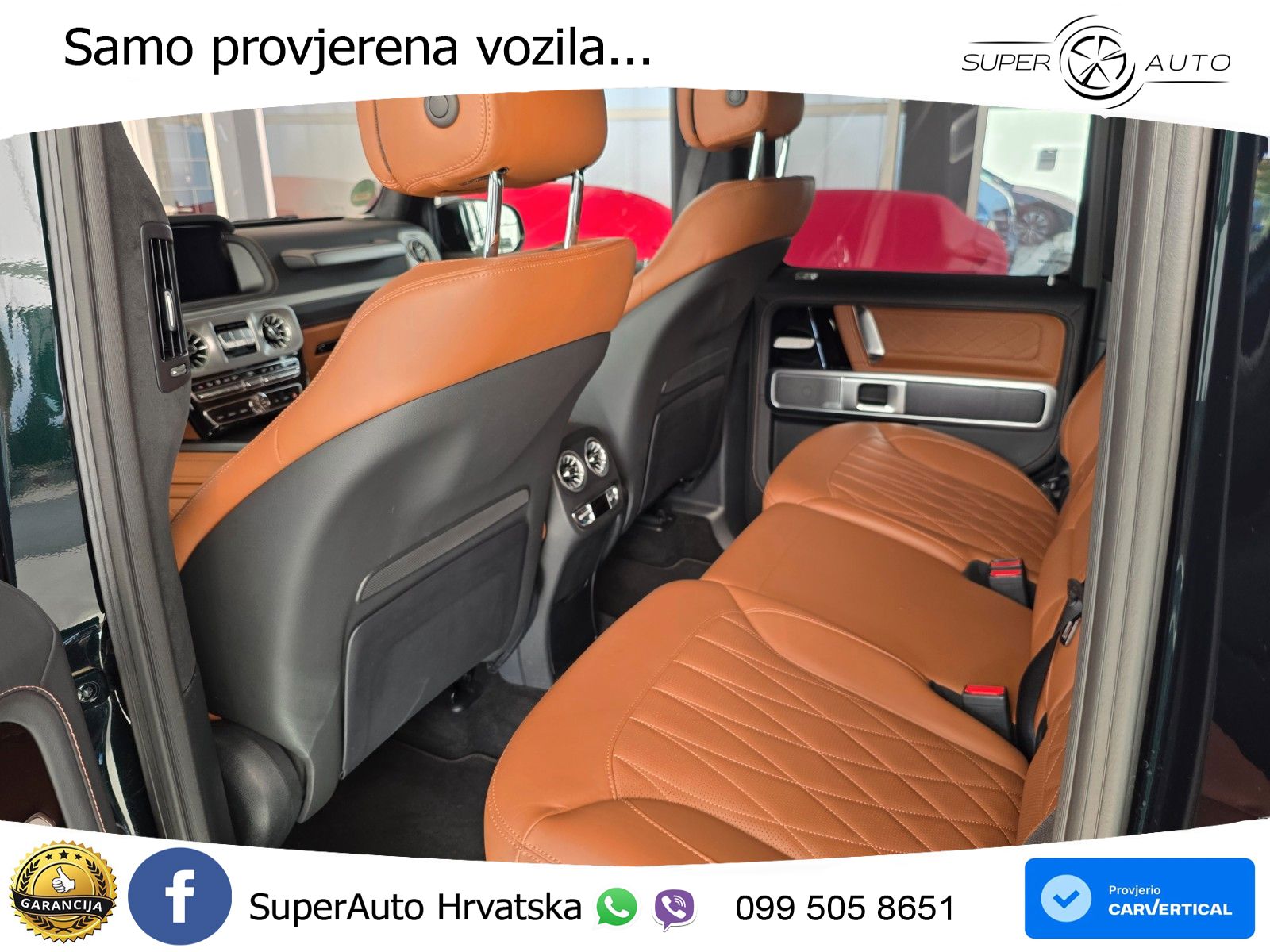 Mercedes AMG G 63 Long V8 (585 KS) 4MATIC 9G-TRONIC AMG SPEEDSHIFT TCT Superior LED+GR SJED+ACC