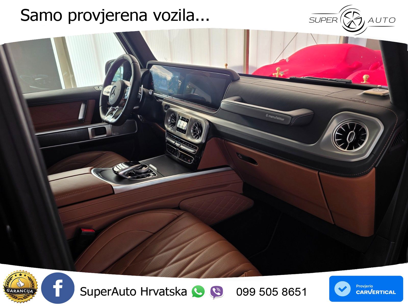 Mercedes AMG G 63 Long V8 (585 KS) 4MATIC 9G-TRONIC AMG SPEEDSHIFT TCT Superior LED+GR SJED+ACC
