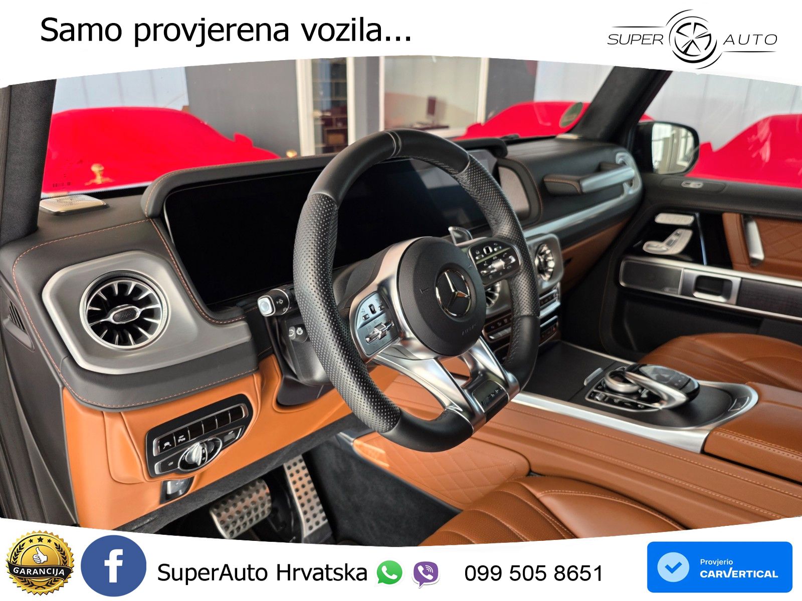 Mercedes AMG G 63 Long V8 (585 KS) 4MATIC 9G-TRONIC AMG SPEEDSHIFT TCT Superior LED+GR SJED+ACC