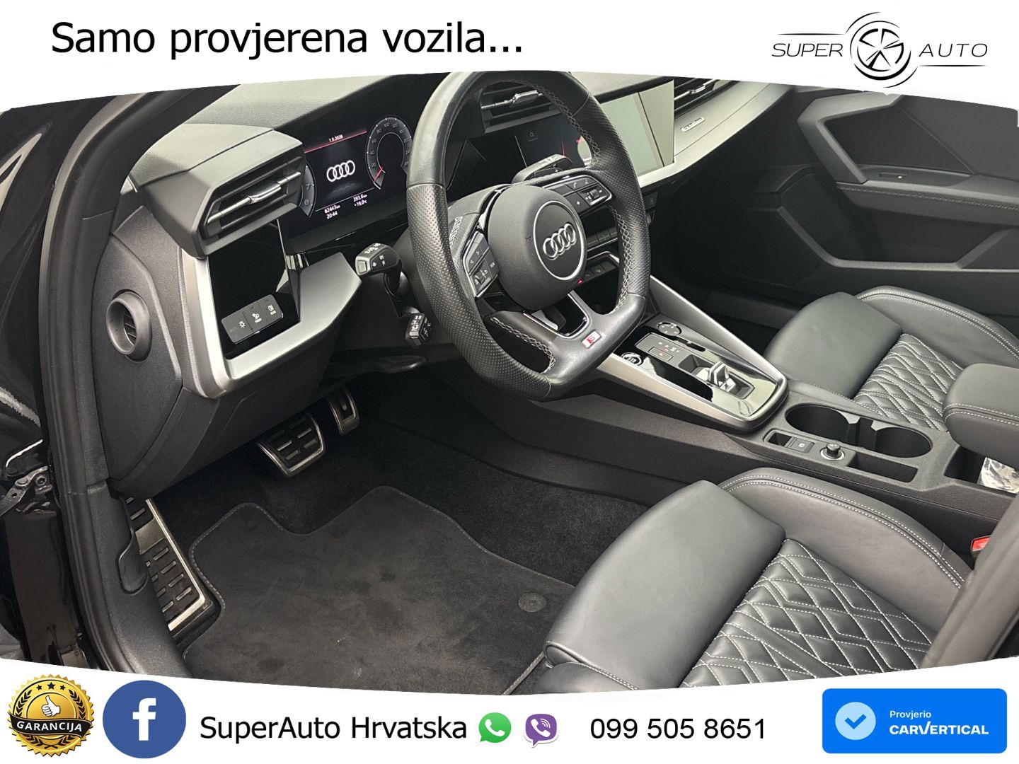 Audi A3 40 TFSI (190 KS) quattro S tronic S line MATRIX+GR SJED+KAM