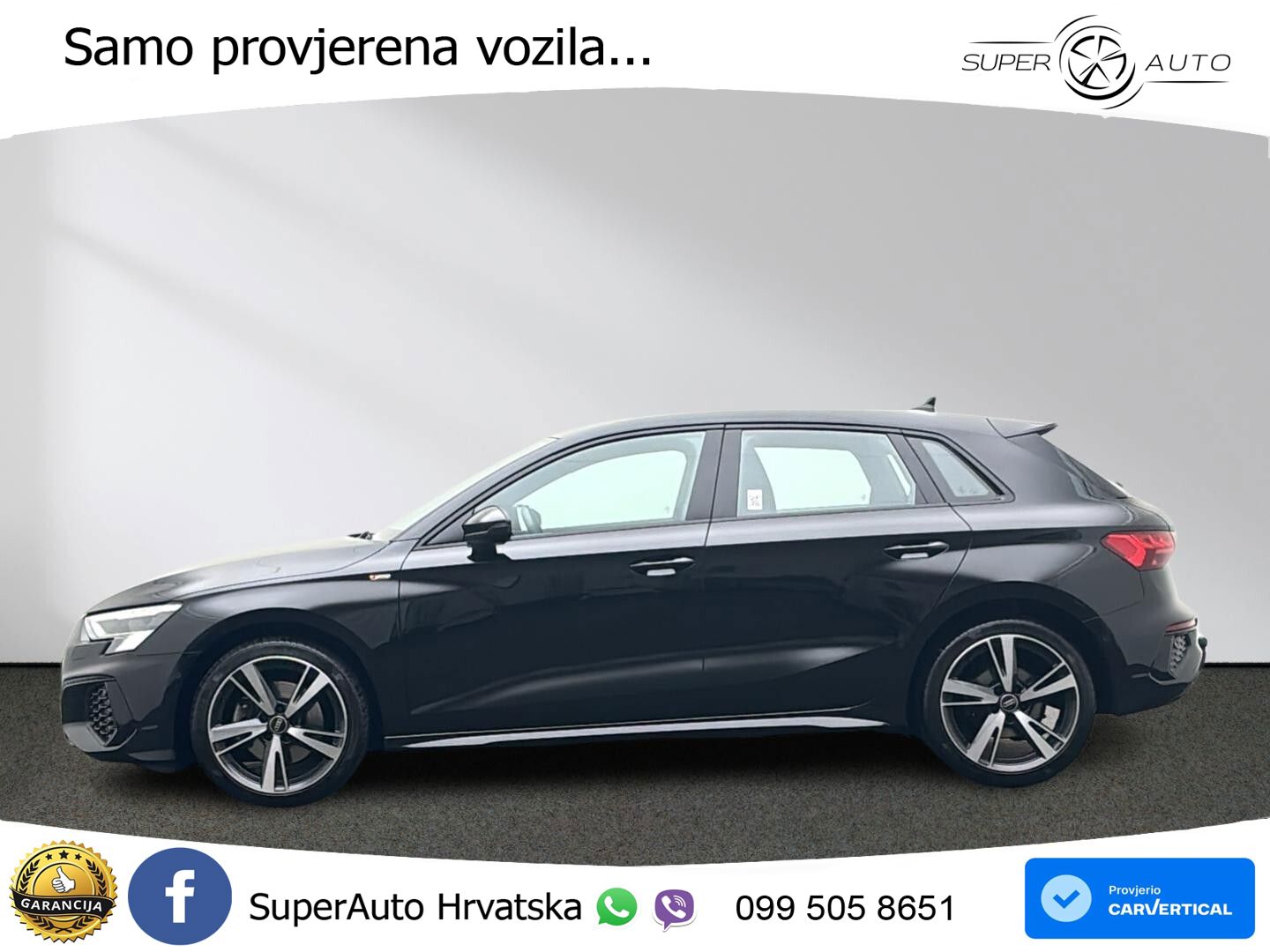 Audi A3 40 TFSI (190 KS) quattro S tronic S line MATRIX+GR SJED+KAM