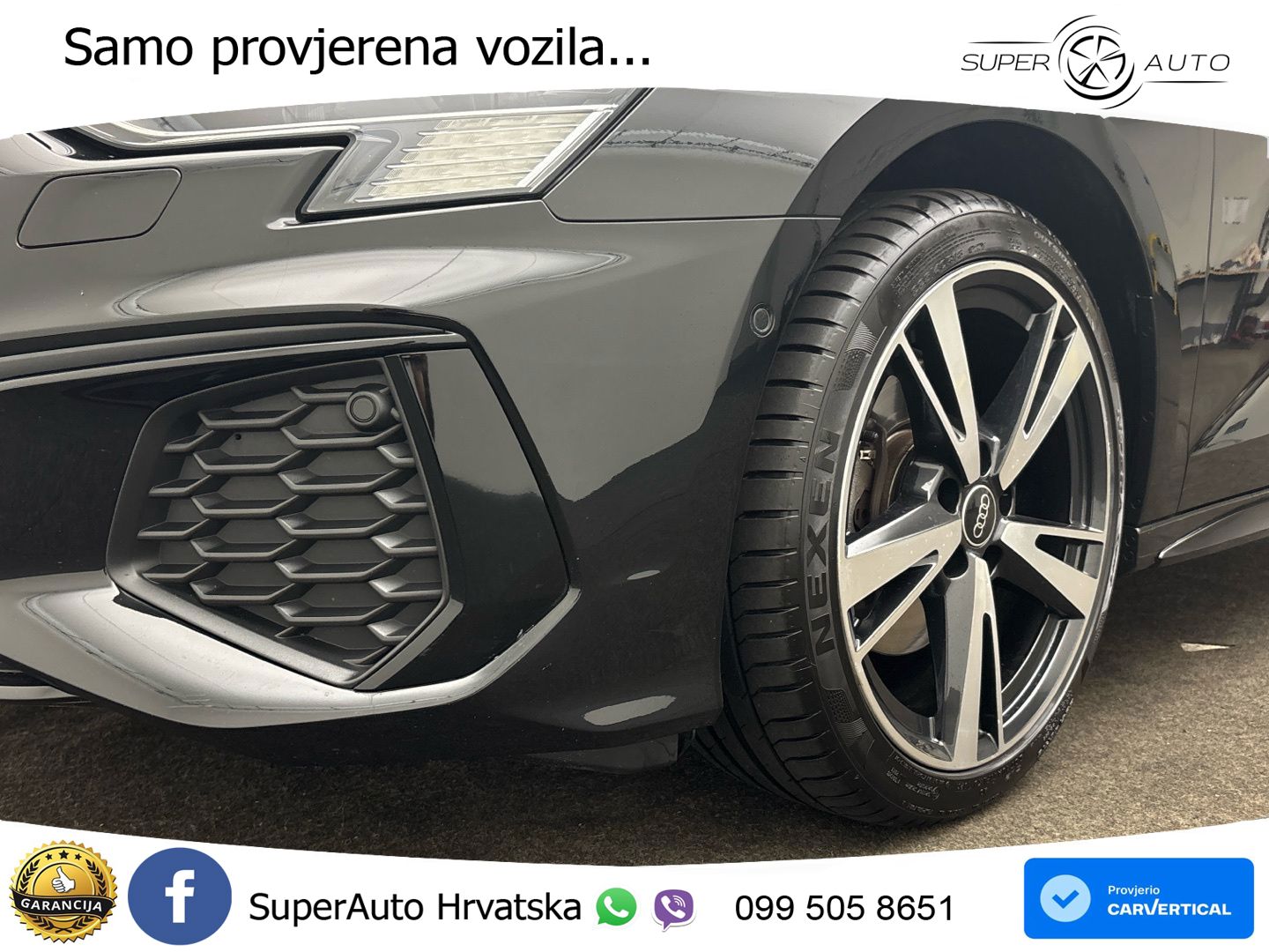 Audi A3 40 TFSI (190 KS) quattro S tronic S line MATRIX+GR SJED+KAM