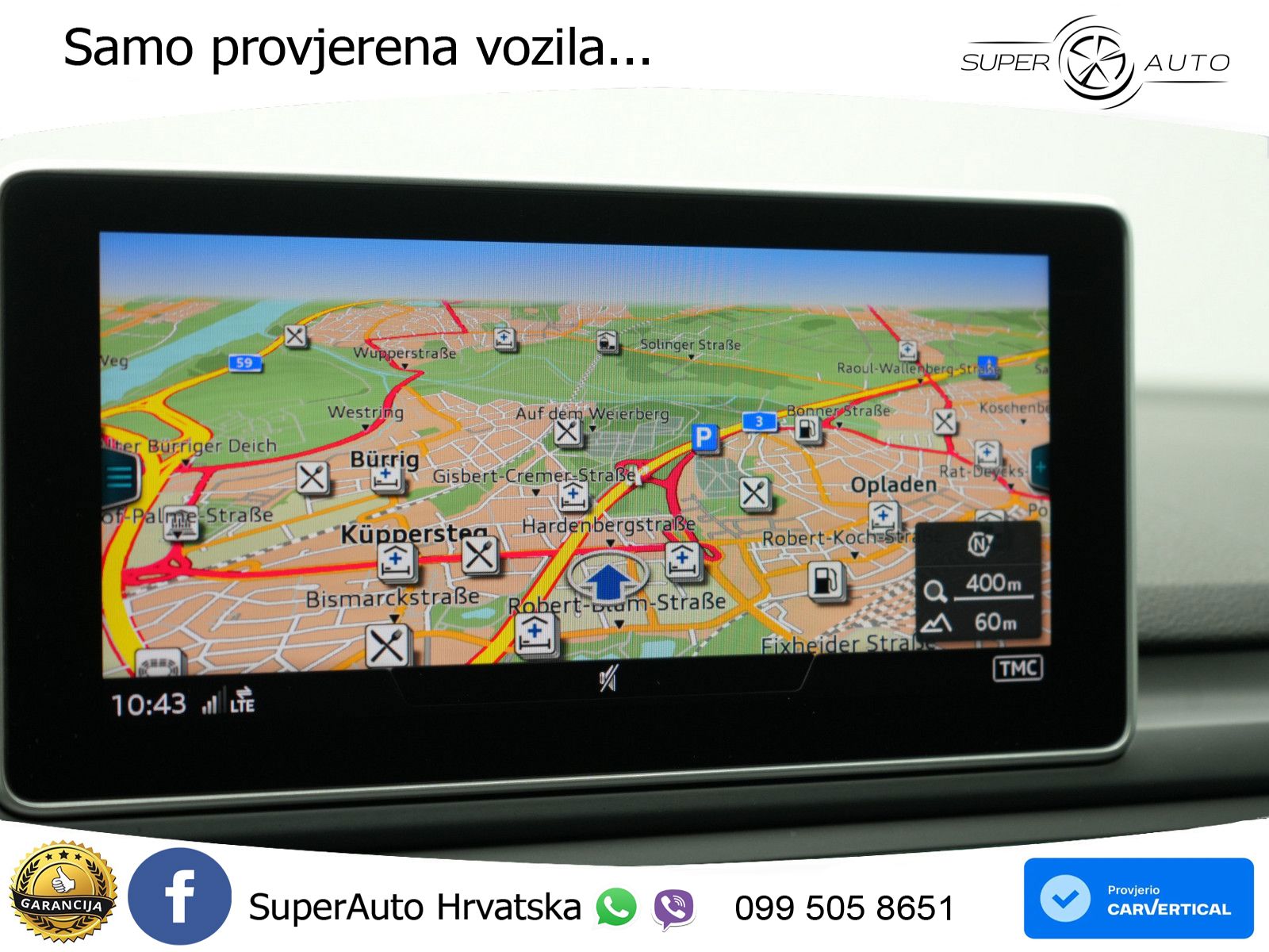 Audi A5 Sportback 40 TFSI (190 KS) S tronic LED+GR SJED+ACC