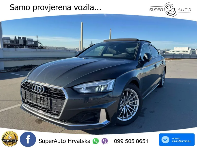 Audi A5 Sportback 40 TDI (204 KS) S tronic MATRIX+GR SJED+KAM