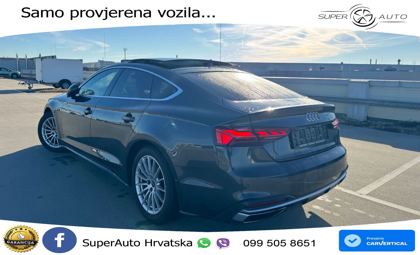 Audi A5 Sportback 40 TDI (204 KS) S tronic MATRIX+GR SJED+KAM