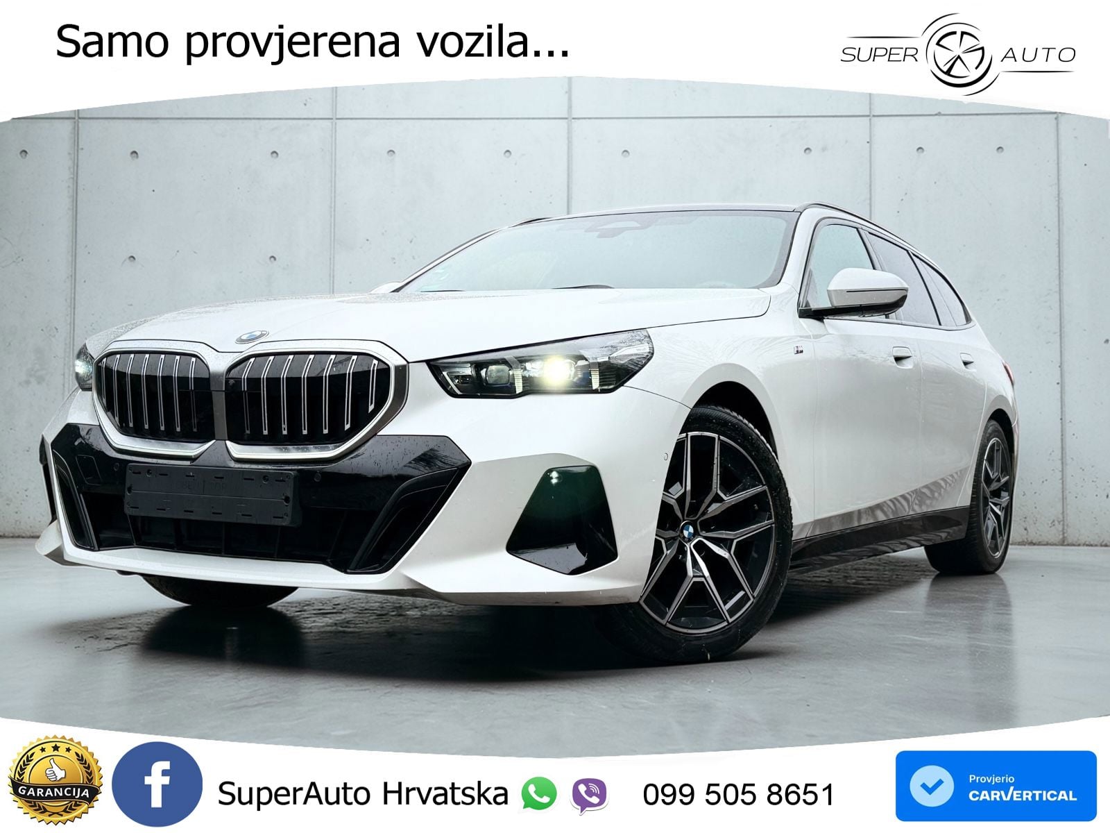 BMW 520d Touring (197 KS) xDrive Steptronic M Sport LED+GR SJED+ACC