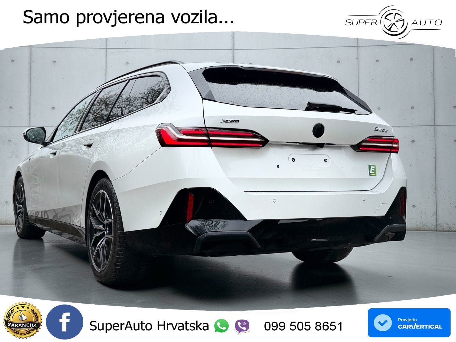 BMW 520d Touring (197 KS) xDrive Steptronic M Sport LED+GR SJED+ACC