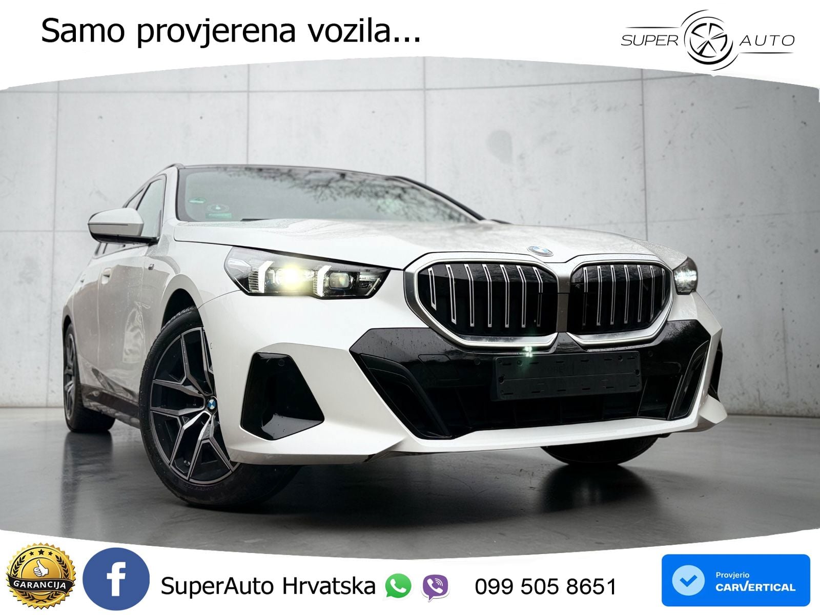 BMW 520d Touring (197 KS) xDrive Steptronic M Sport LED+GR SJED+ACC