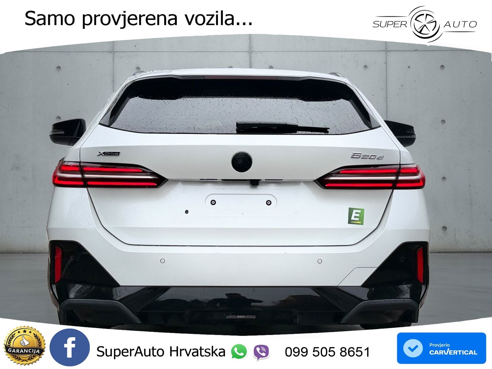 BMW 520d Touring (197 KS) xDrive Steptronic M Sport LED+GR SJED+ACC