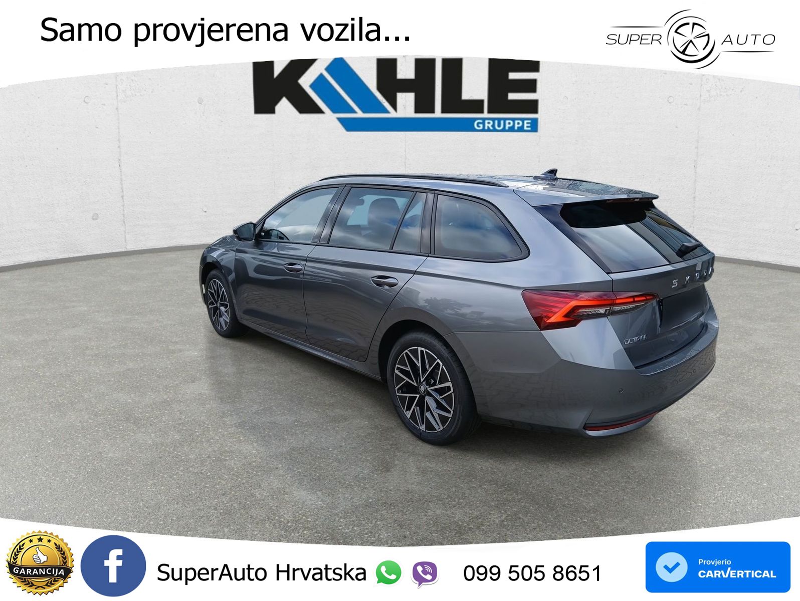 Škoda Octavia Combi 2.0 TDI (150 KS) DSG LED+GR SJED+ACC