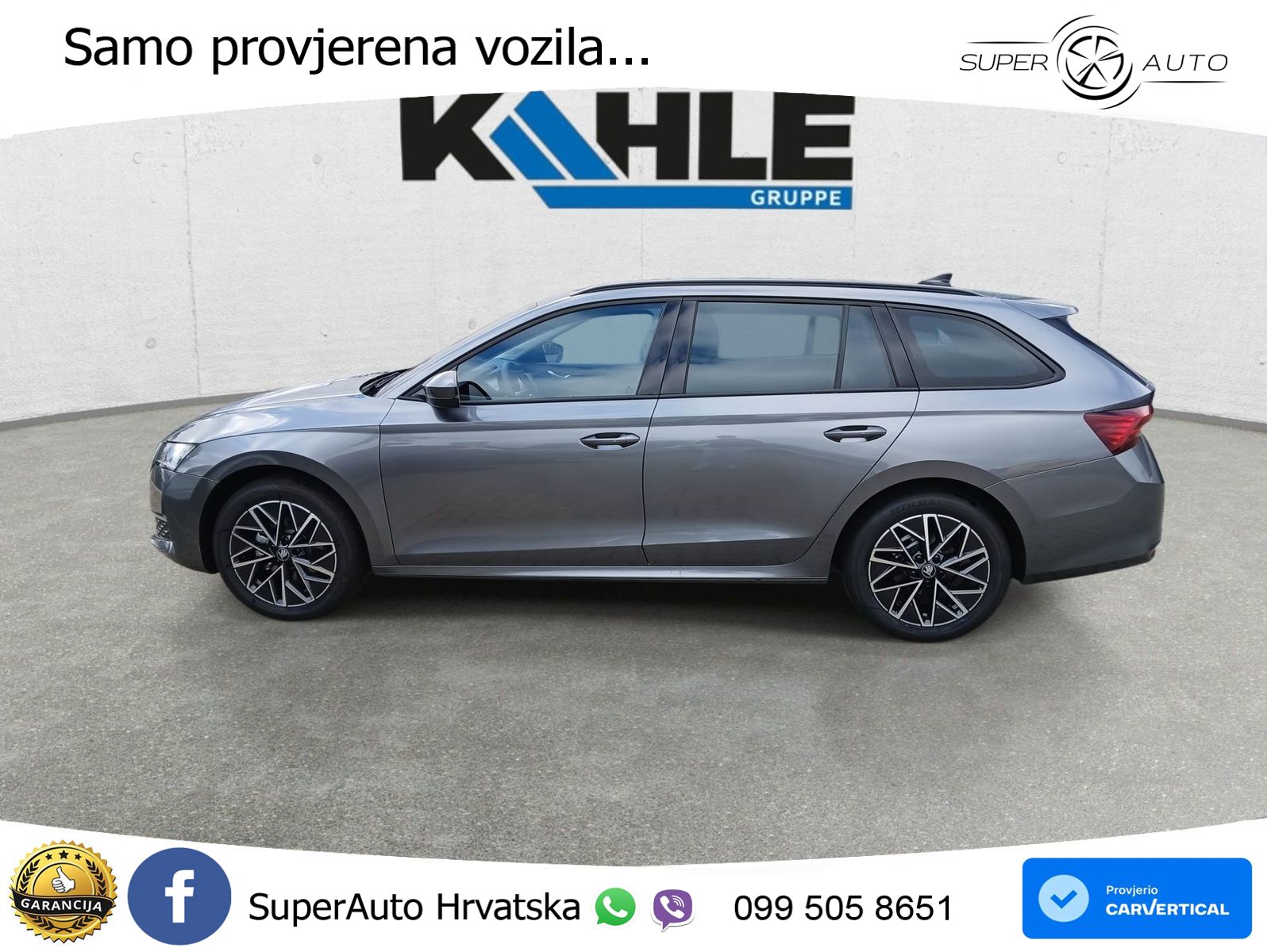 Škoda Octavia Combi 2.0 TDI (150 KS) DSG LED+GR SJED+ACC